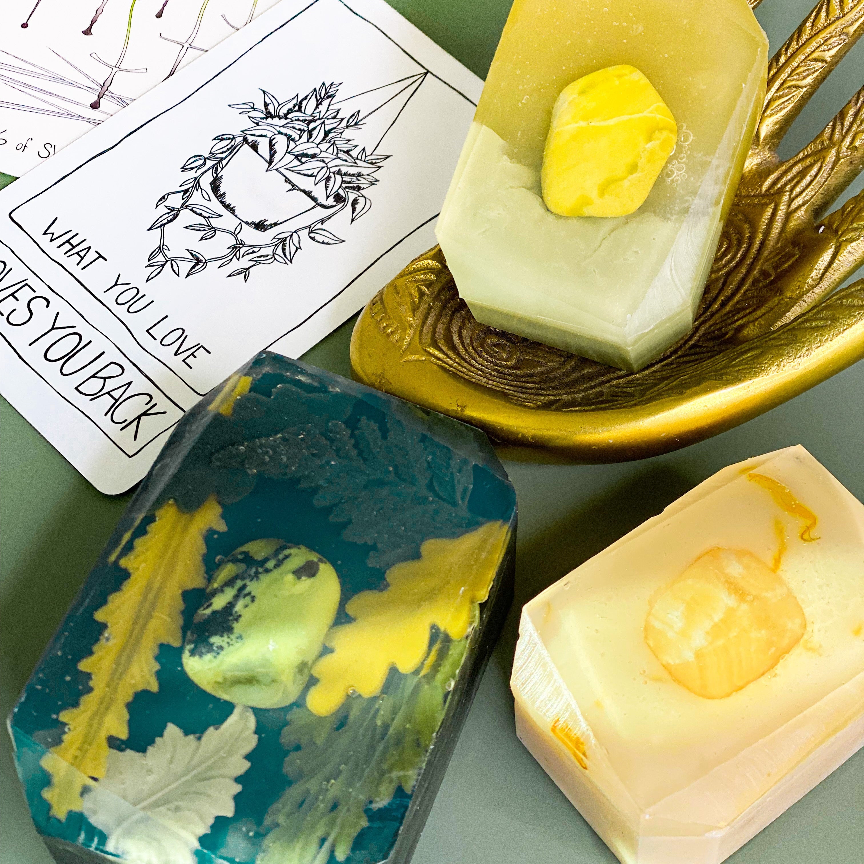 The Return of The Herbal Apothecary | Crystal Bar Soap