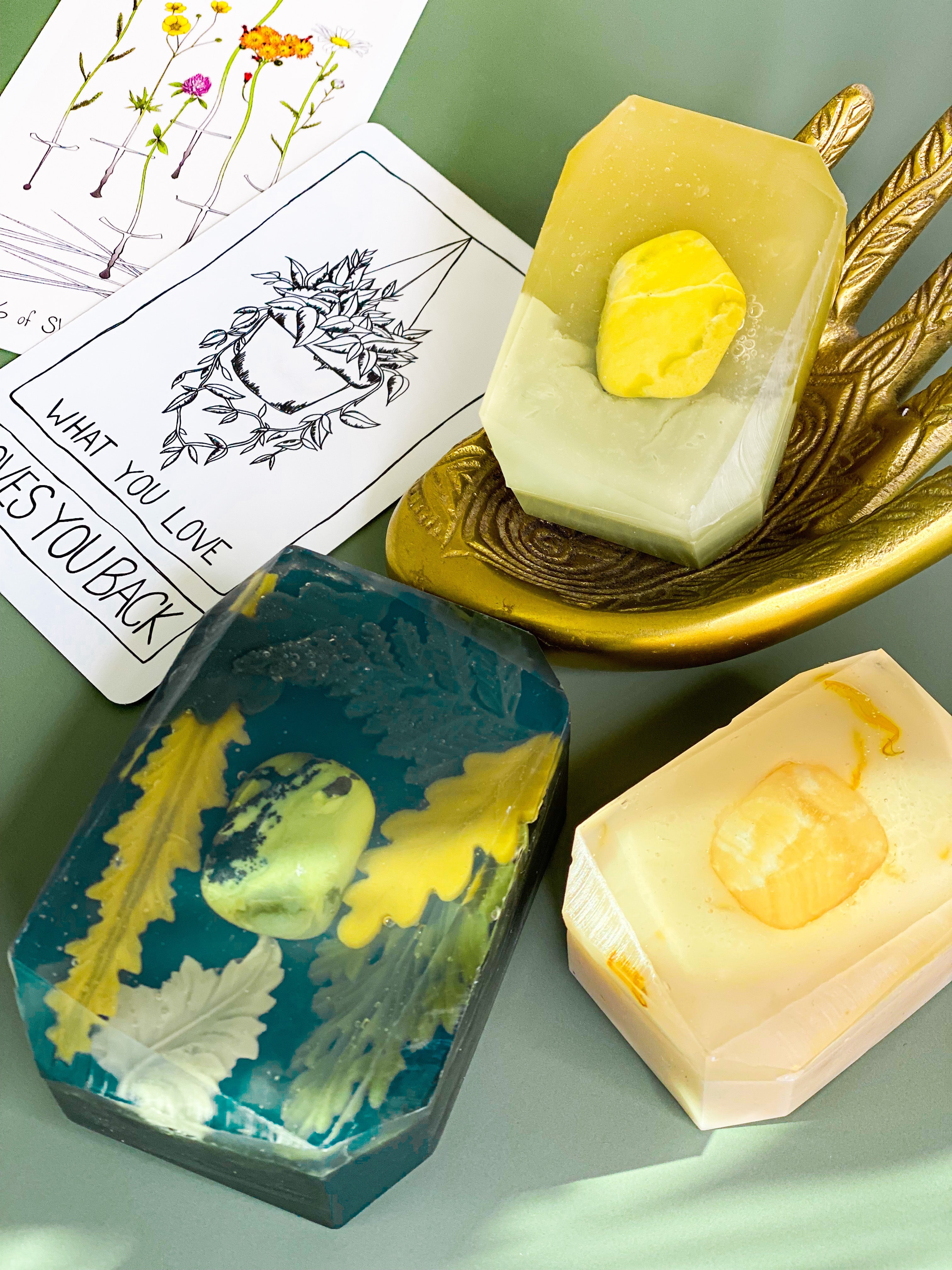 The Return of The Herbal Apothecary | Crystal Bar Soap