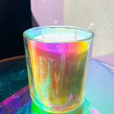 Velas holográficas de hibisco