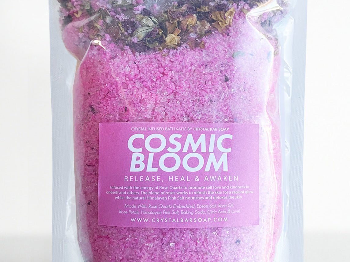 Cosmic Bloom - Crystal Bar Soap