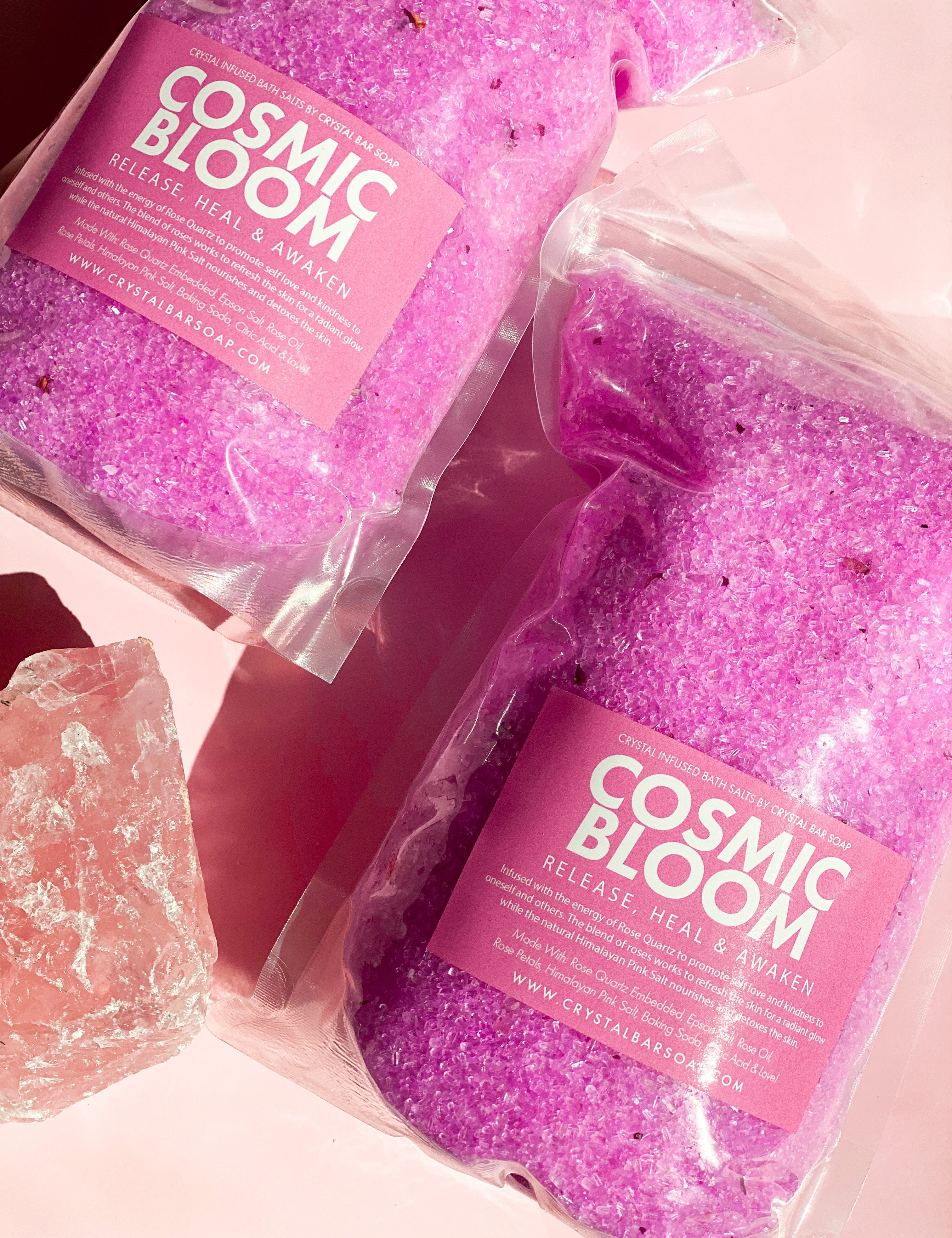 Cosmic Bloom - Crystal Bar Soap