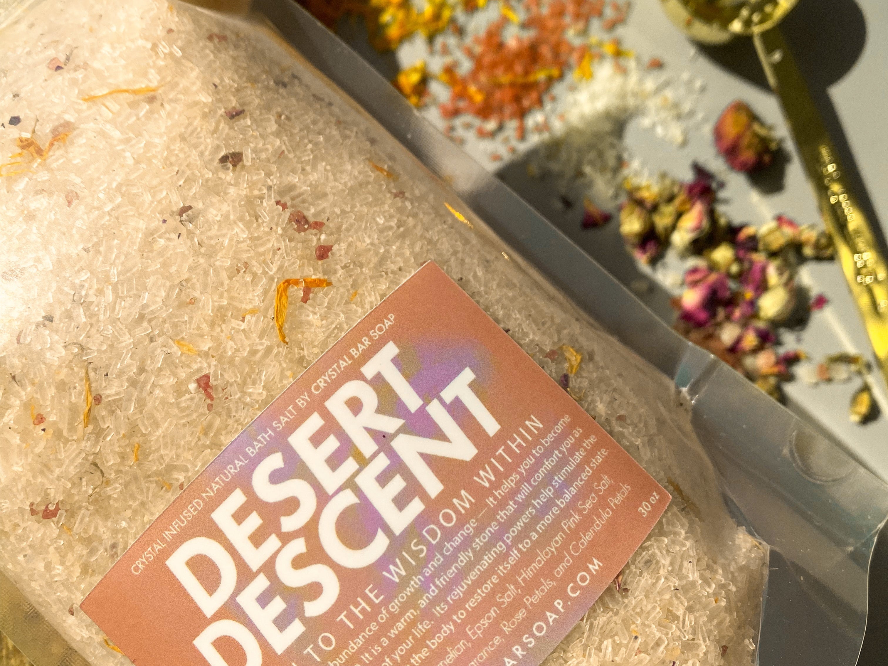 Desert Descent - Crystal Bar Soap