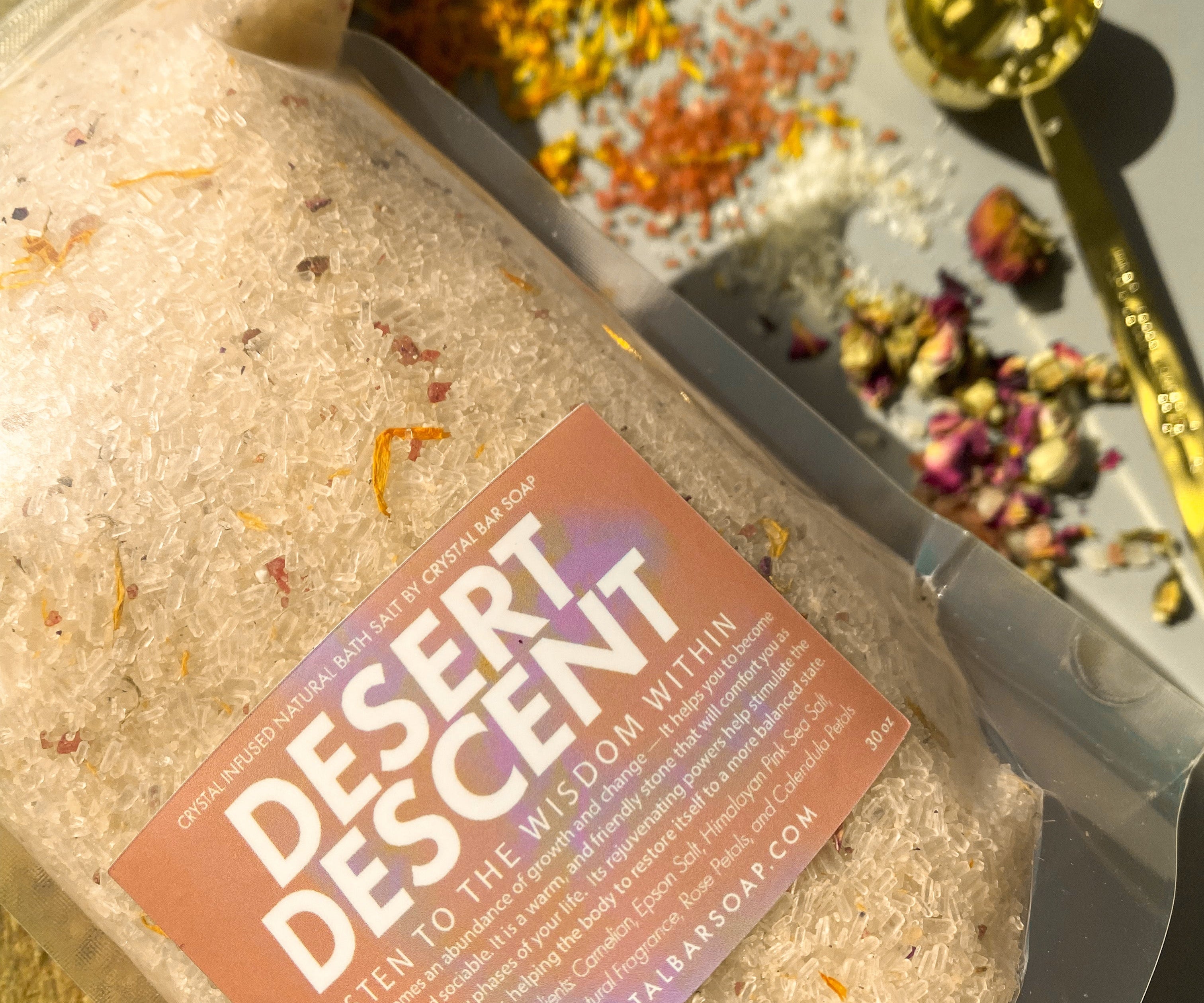Desert Descent - Crystal Bar Soap