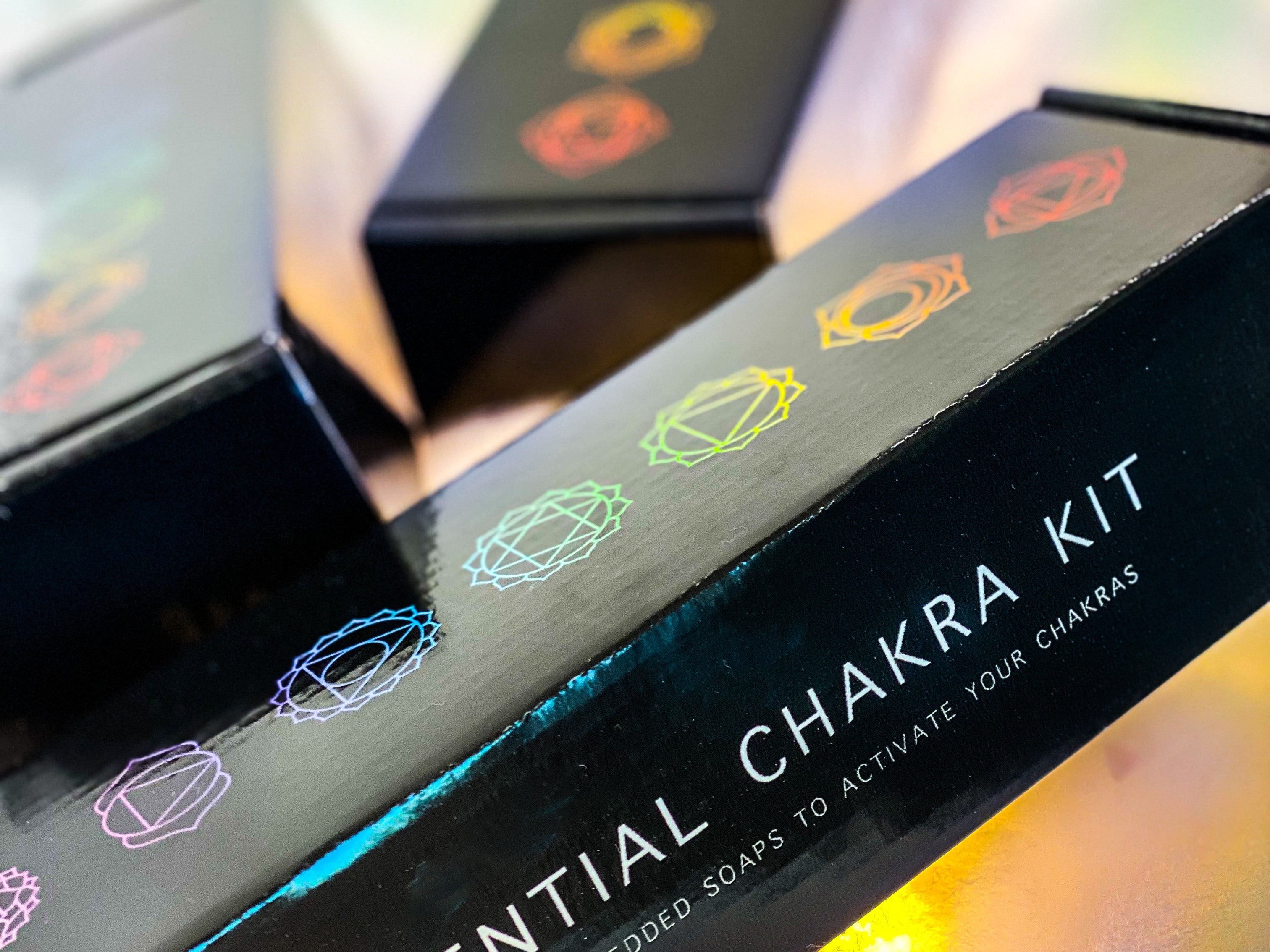 Essential Chakra Set - Crystal Bar Soap