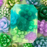 Flourishing Garden (Taurus Sun) - Crystal Bar Soap