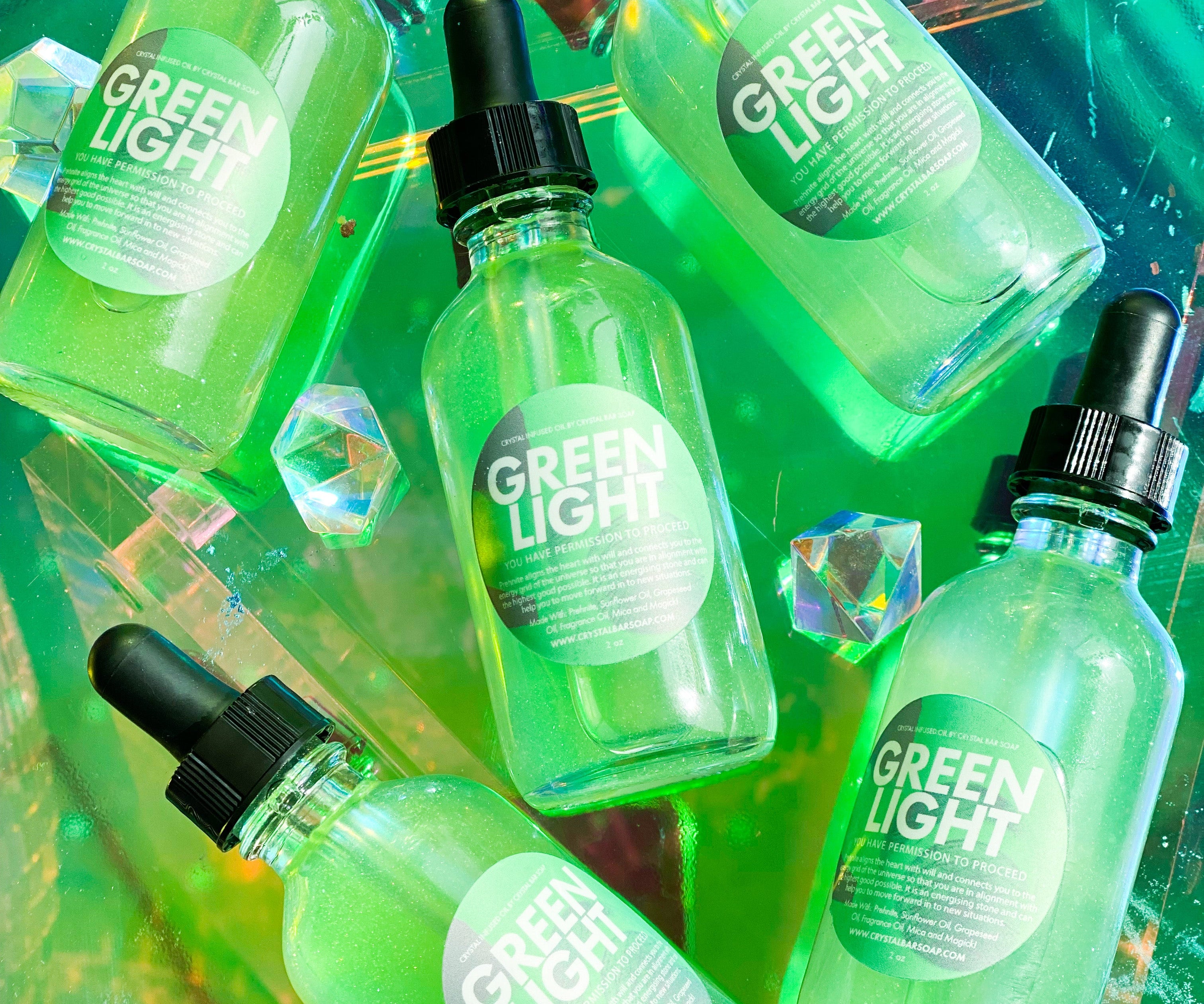 Green Light - Crystal Bar Soap