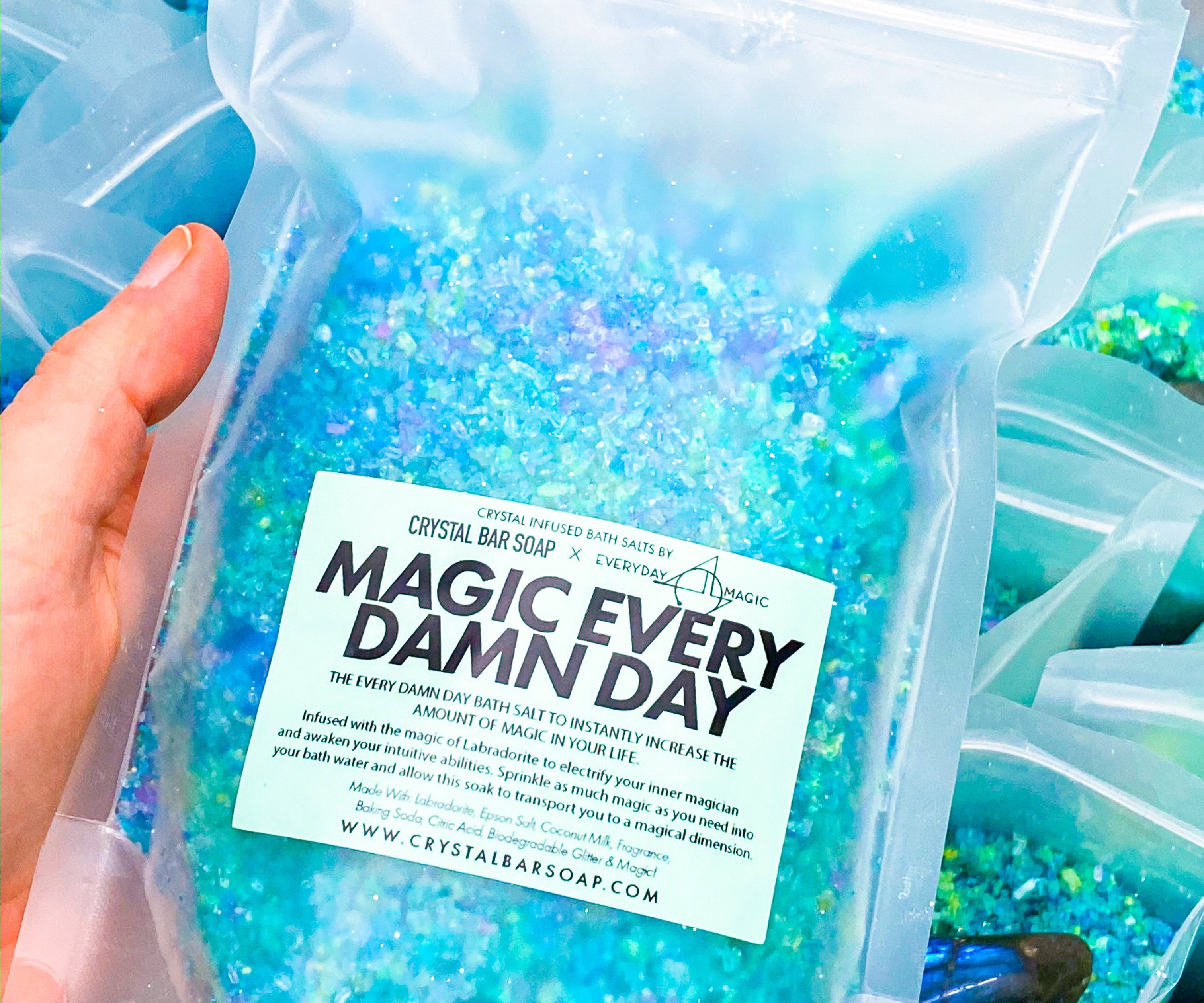 Magic Every Damn Day - Crystal Bar Soap