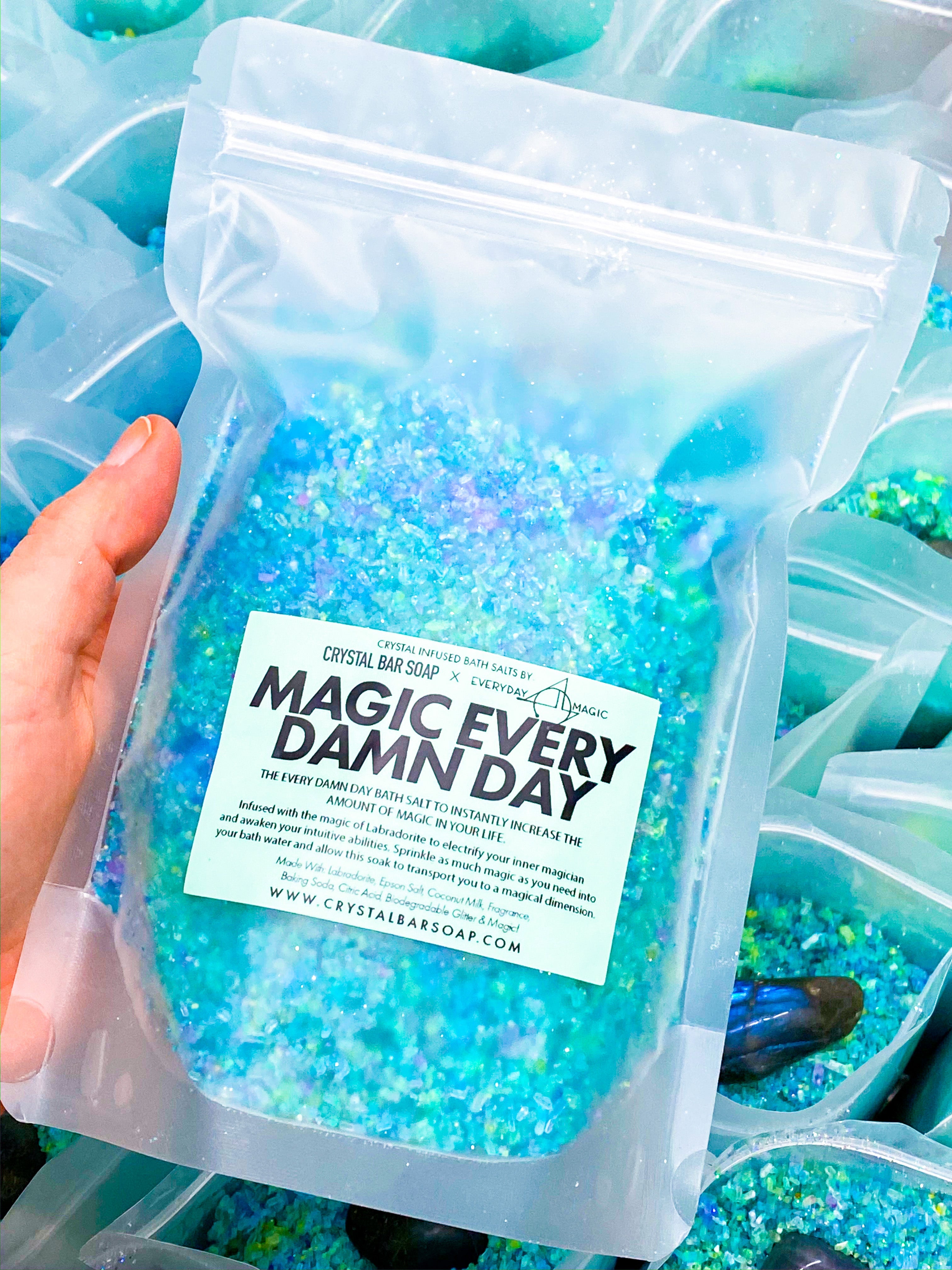 Magic Every Damn Day - Crystal Bar Soap