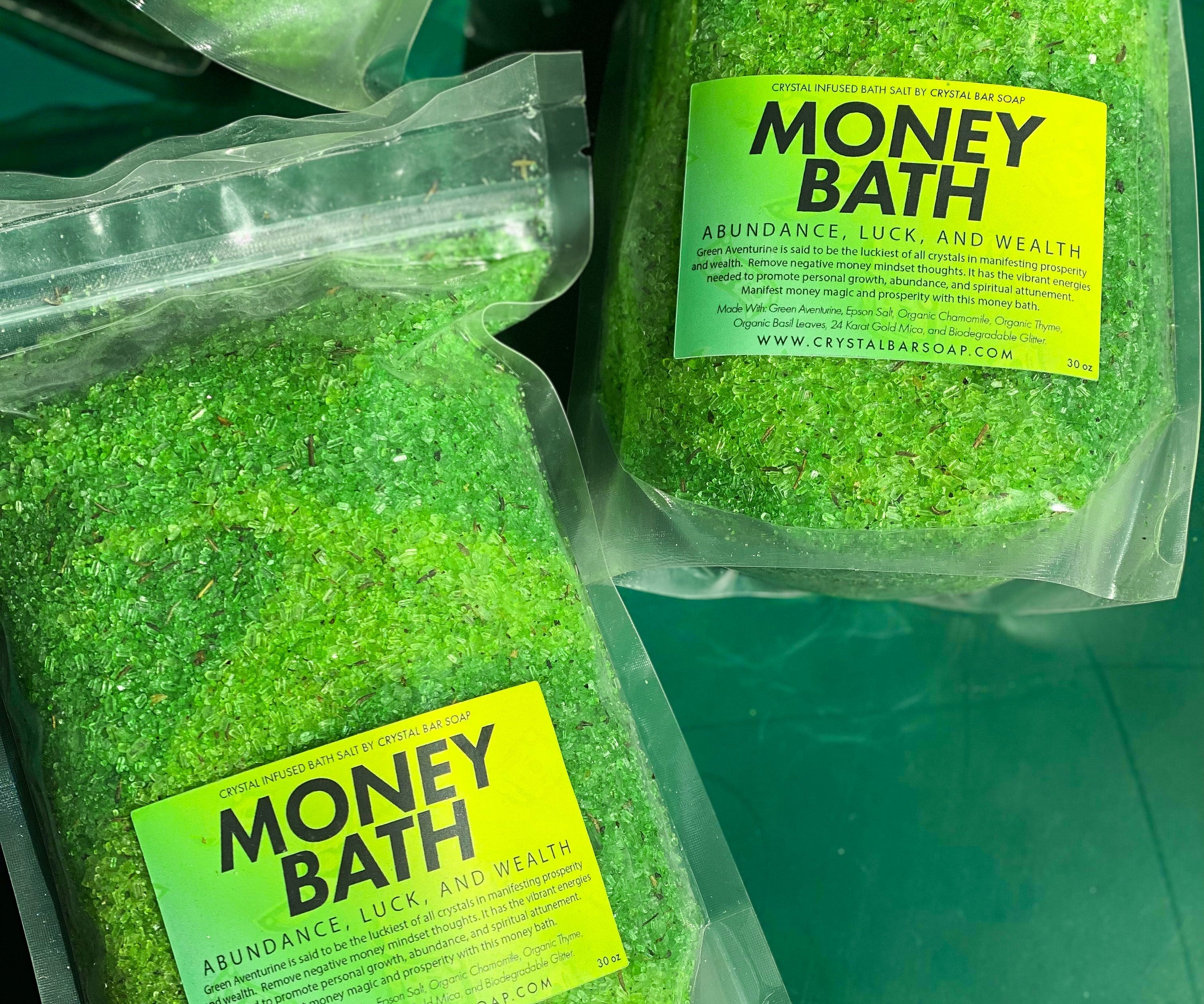 Money Bath - Crystal Bar Soap