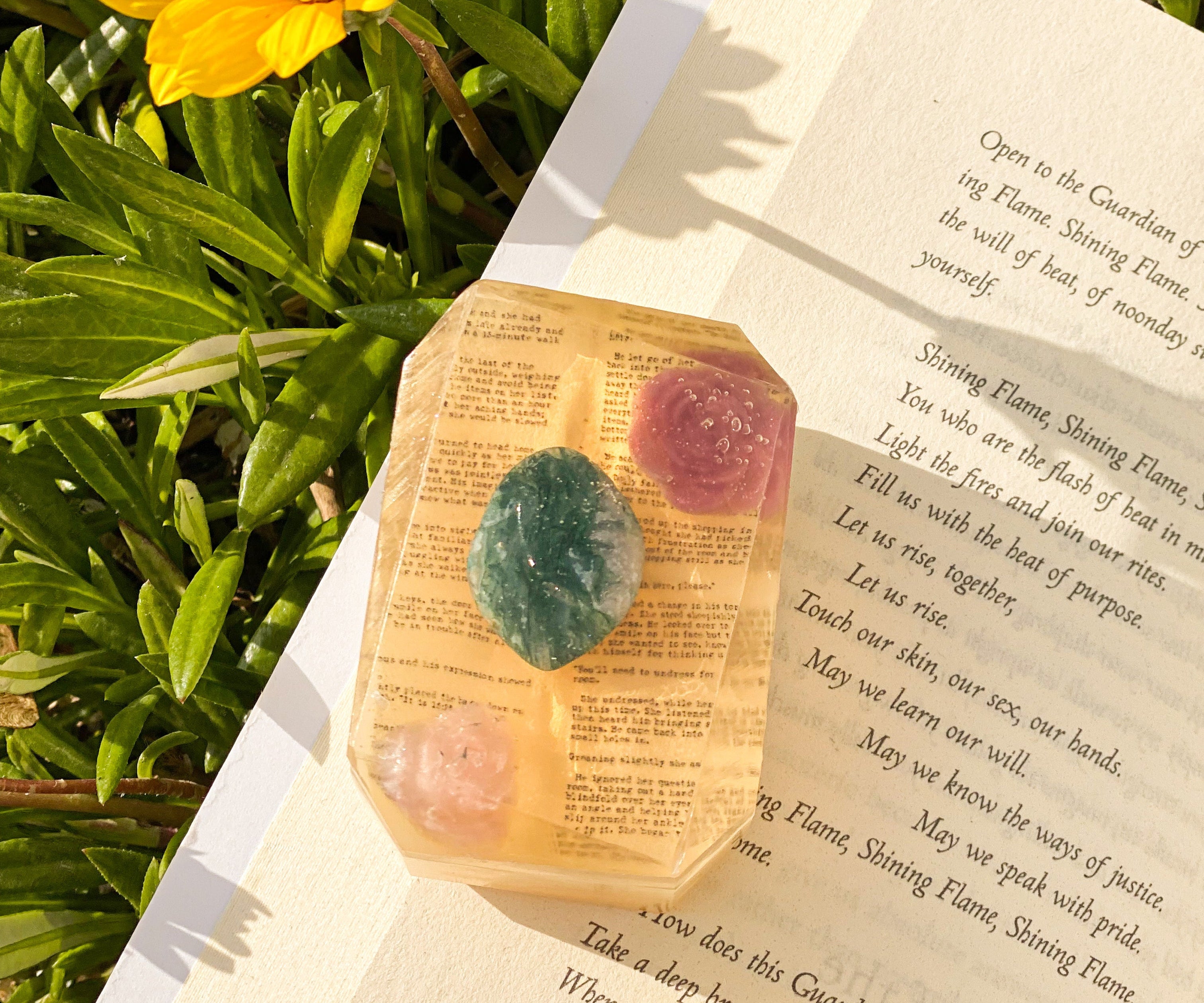 Open Book (Virgo Moon) - Crystal Bar Soap