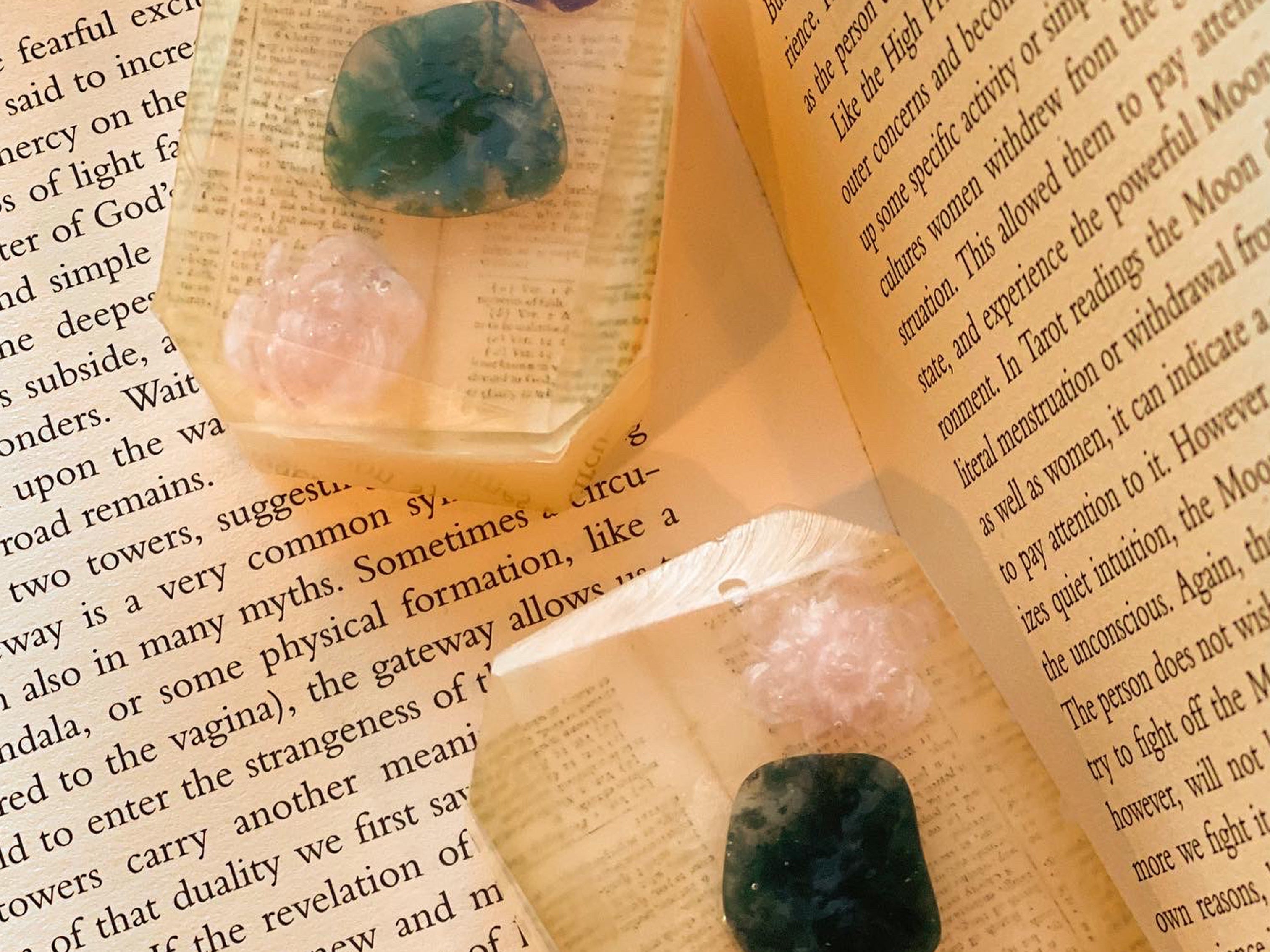 Open Book (Virgo Moon) - Crystal Bar Soap
