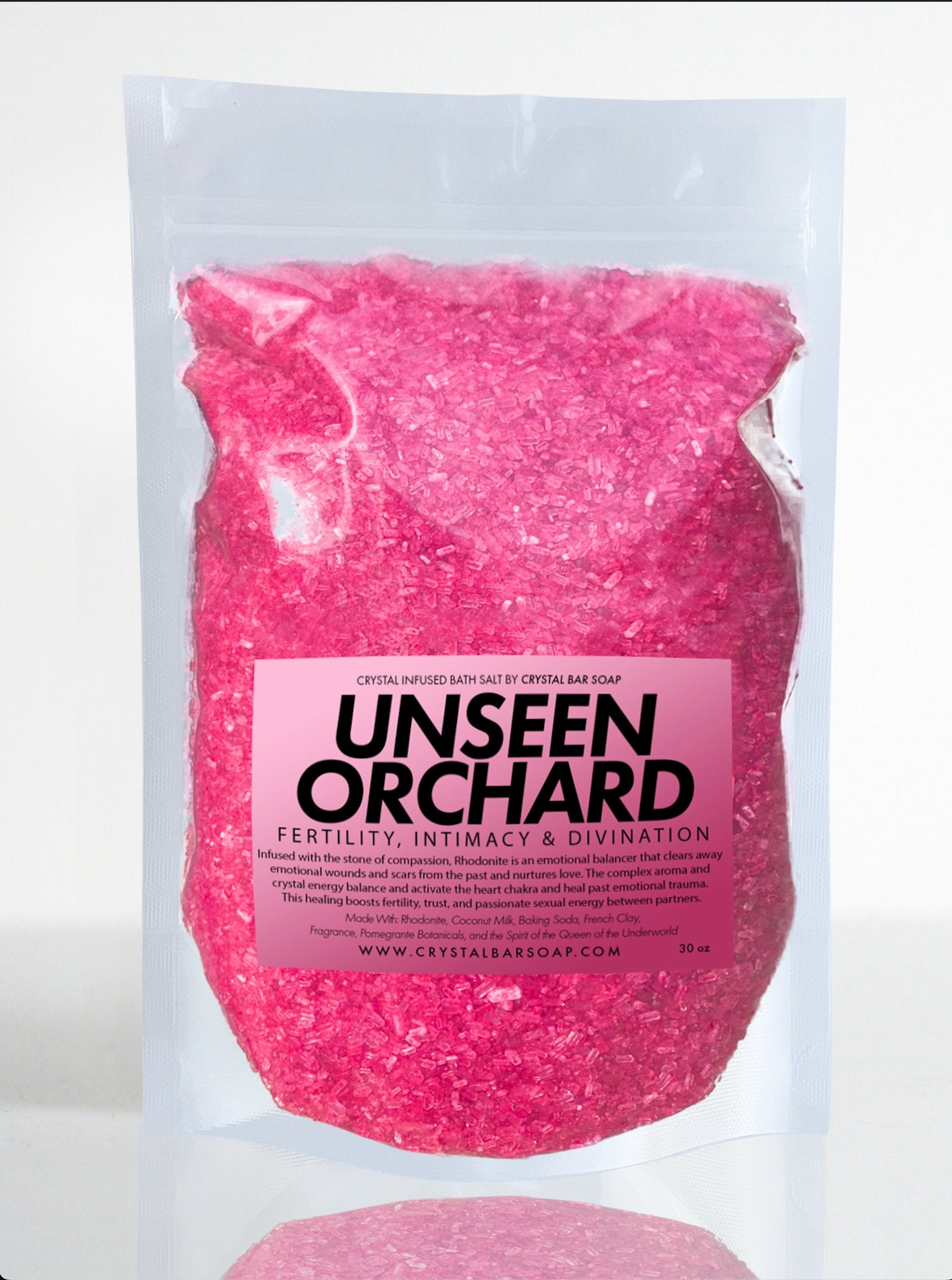 Unseen Orchard - Crystal Bar Soap
